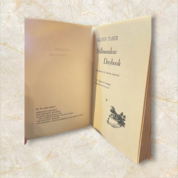 Stillmeadow Daybook Gladys Taber 1955 Vintage Book + Original Sketch - Picture 9 of 11